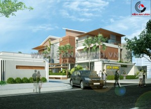 Thiết kế biệt thự 3 tầng đẹp